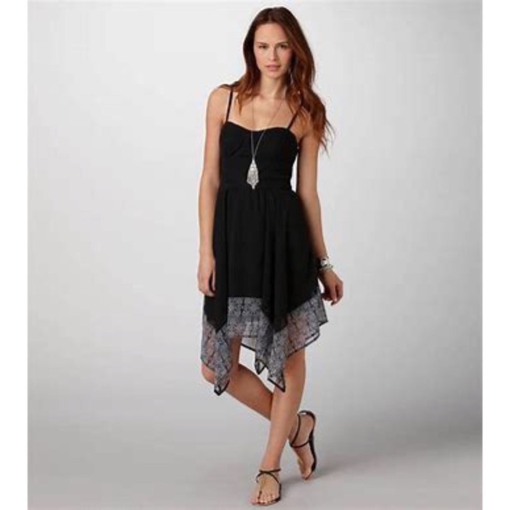 America Eagle Outfitters Handkerchief Hem Dress